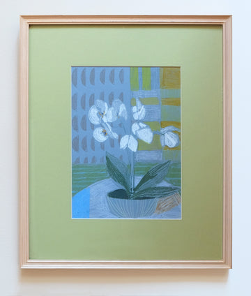 Framed Orchid No. 1 - 15 x 18