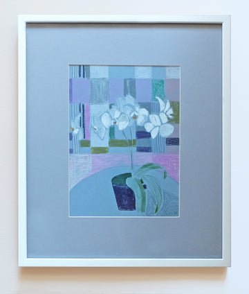 Framed Orchid No. 2 - 15 x 18