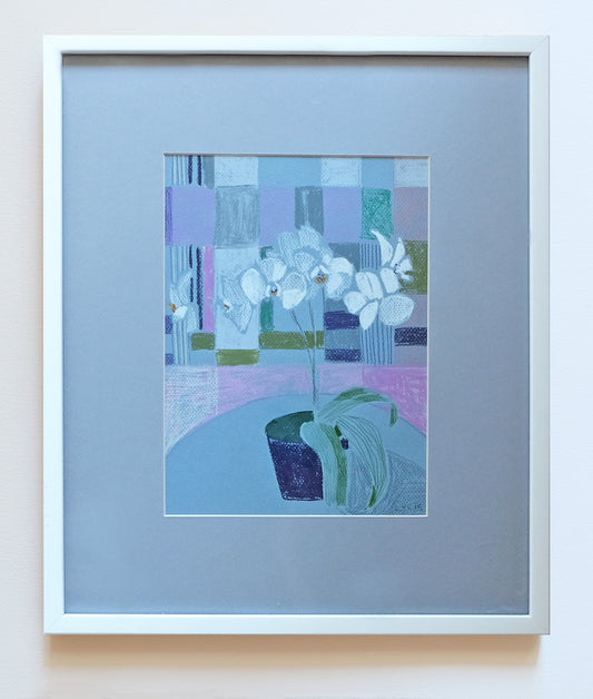 Framed Orchid No. 2 - 15 x 18