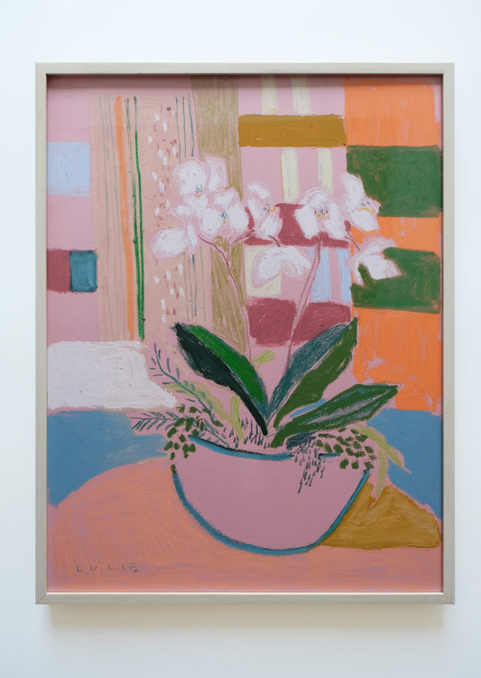 Framed Orchid No. 7 - 20.5 x 26.5