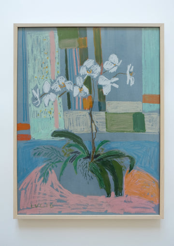 Framed Orchid No. 8 - 20.5 x 26.5