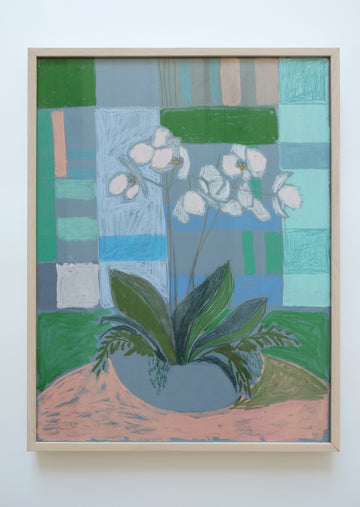 Framed Orchid No. 10 - 20.5 x 26.5