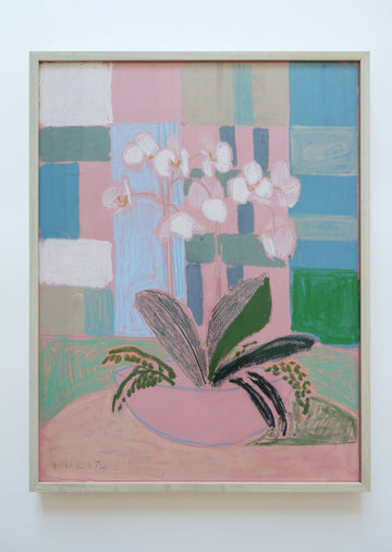 Framed Orchid No. 12 - 20.5 x 26.5