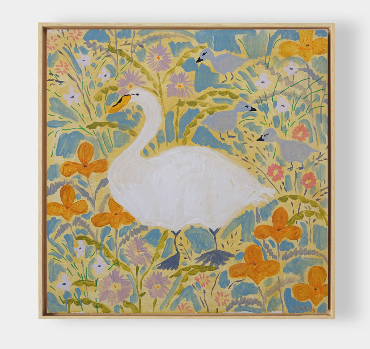 Swan No. 18 - 24 x 24