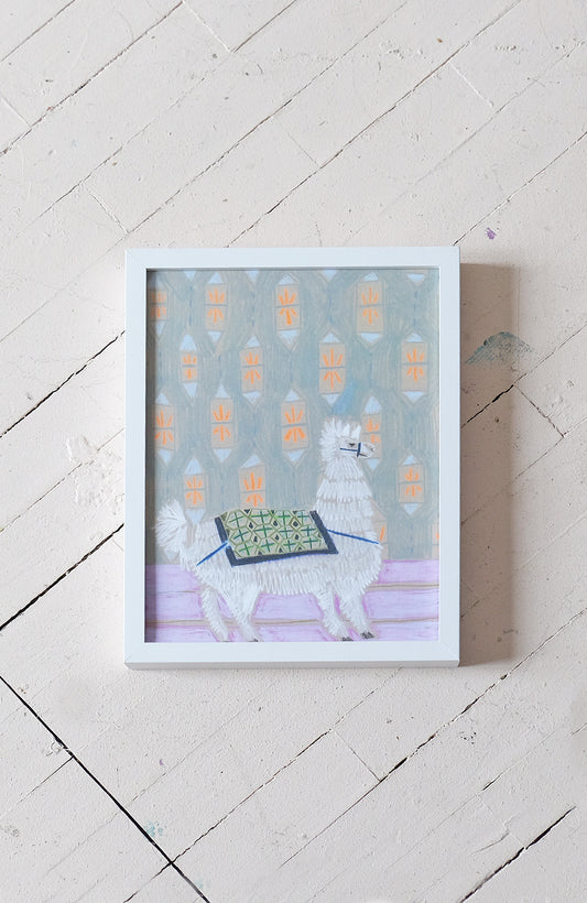 "L" is for Llama - Print