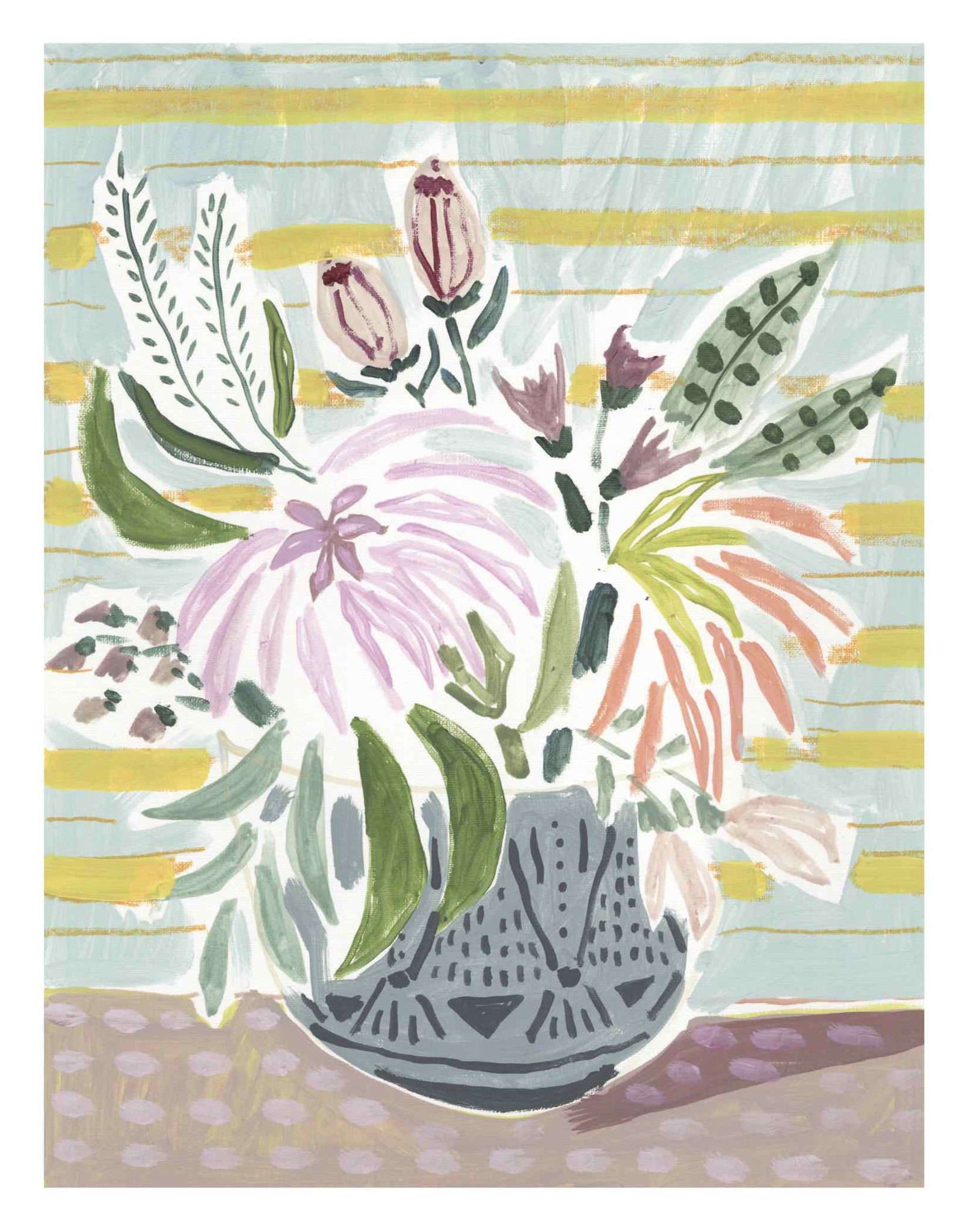 FLOWERS FOR JANE PRINT Lulie Wallace