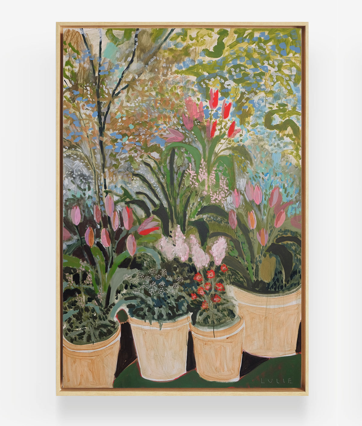 Potted Plant No. 7 - 40 x 60"