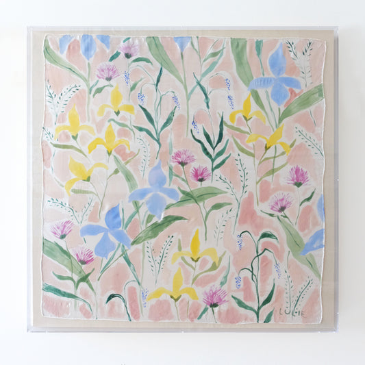 Framed Silk No. 9 - 36  x 36