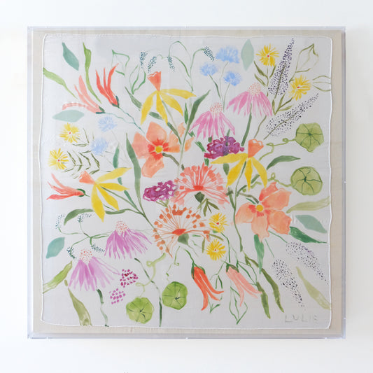 Framed Silk No. 8 - 36  x 36