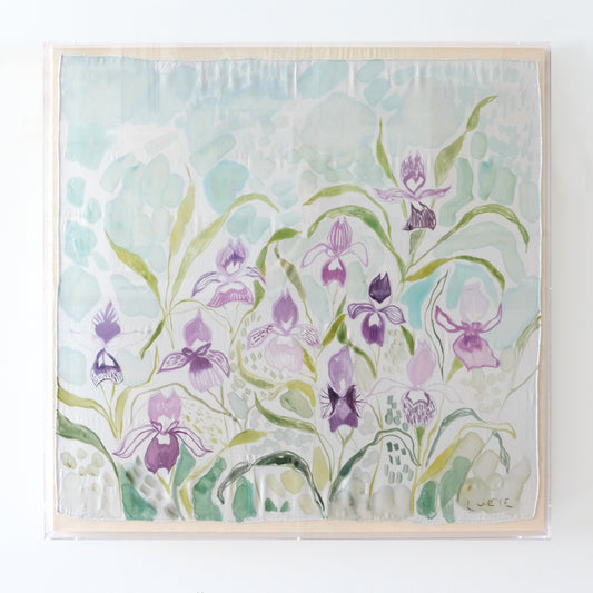 Framed Silk No. 7 - 36  x 36