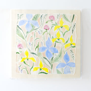 Framed Silk No. 3 - 24  x 24