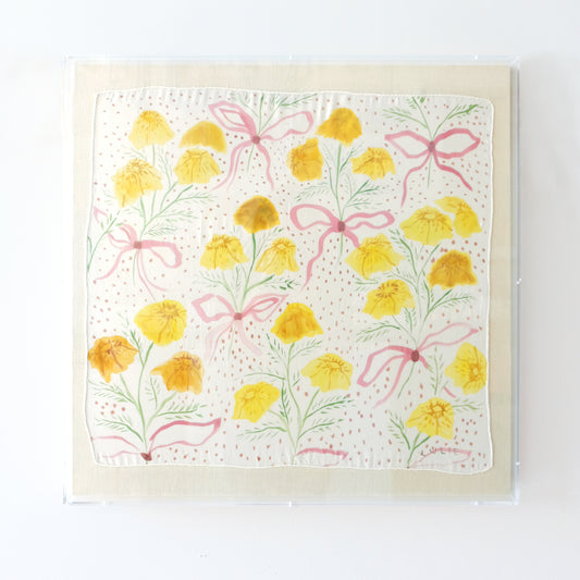 Framed Silk No. 5 - 24  x 24