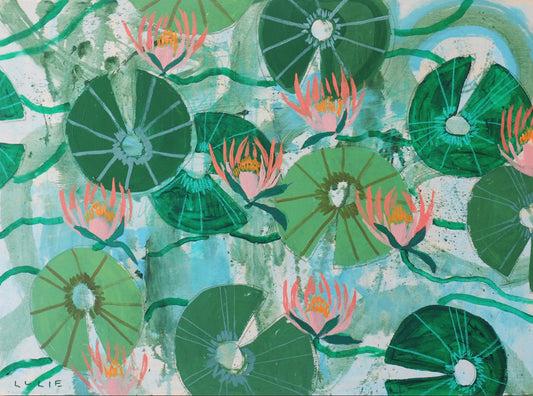 Aquatic Plant No. 4 - 30 x 40