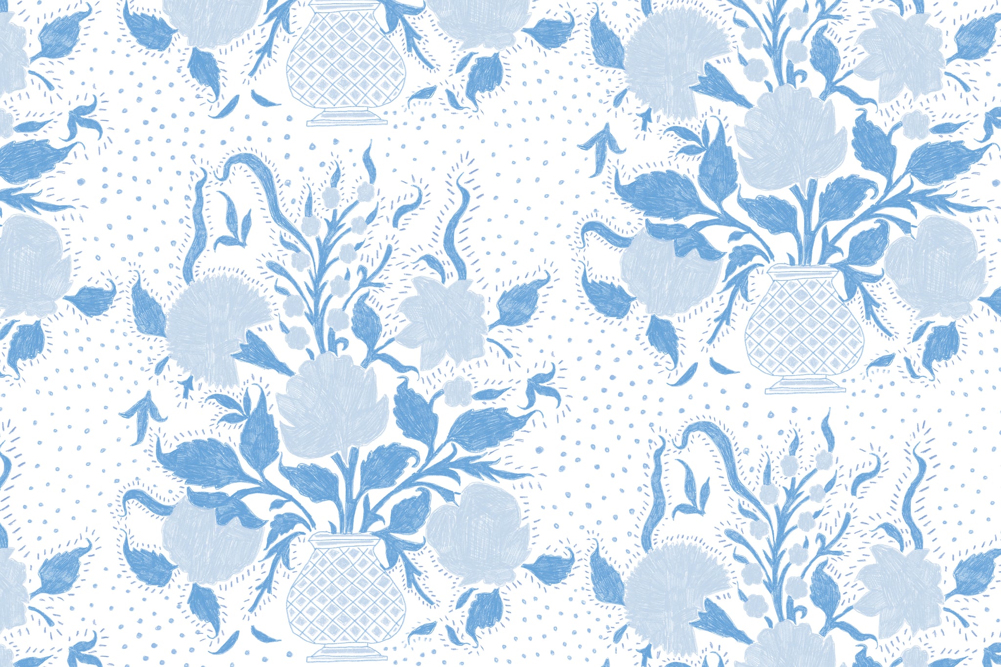 lizzie floral wallpaper
