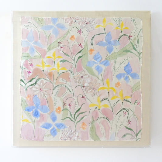 Framed Silk No. 16 - 48  x 48