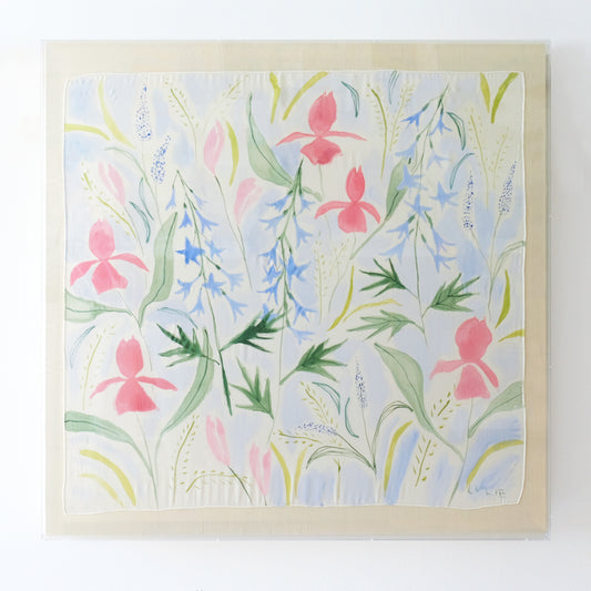 Framed Silk No. 18 - 48  x 48