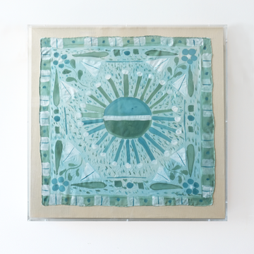 Framed Silk No. 20 - 24 x 24