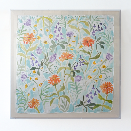 Framed Silk No. 11 - 48  x 48