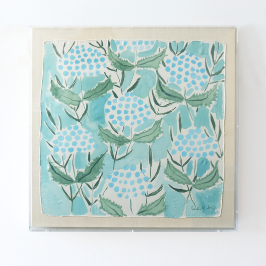 Framed Silk No. 22 - 24 x 24