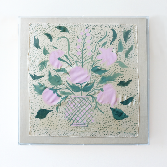 Framed Silk No. 23 - 24 x 24