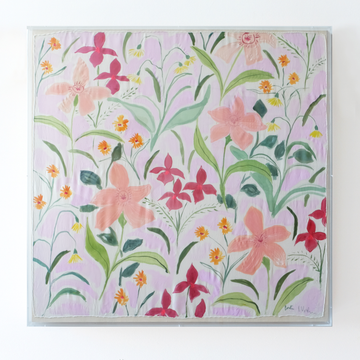 Framed Silk No. 6 - 36 x 36