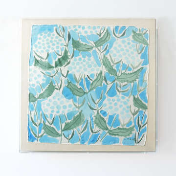 Framed Silk No. 27 - 24 x 24