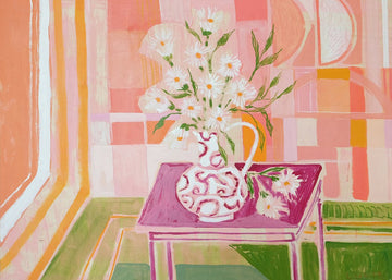 Geometric Floral No. 11 - 30 x 40