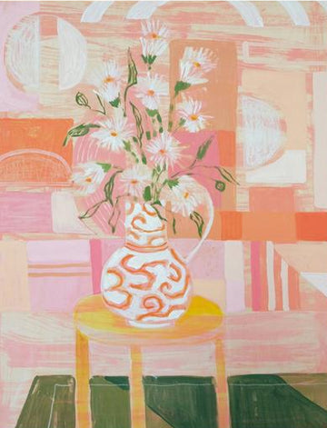Geometric Floral No. 18 - 30 x 40