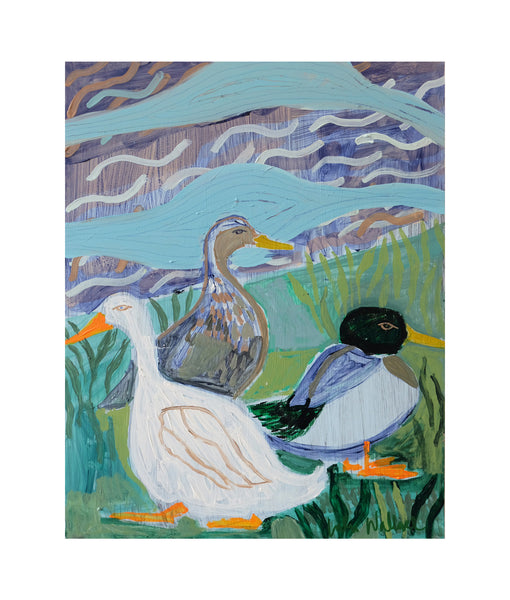 Little Ducks - 18 x 24