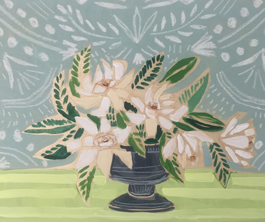 GARDENIAS - FLOWERS FOR HOLLIS - 16X20