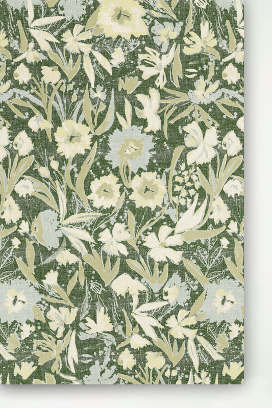 Martha - Deep Green Wallpaper