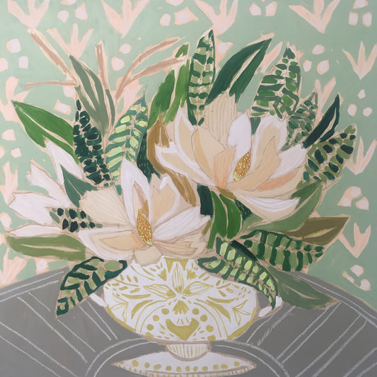 MISSISSIPPI STATE FLOWER: FLOWERS FOR MARIANNA - 30X30