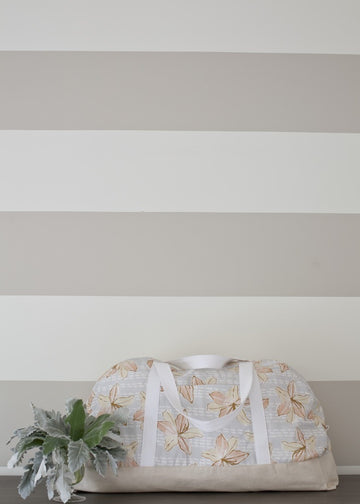 PEACH LILIES DUFFLE