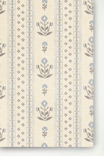 Ruth - Cornflower Wallpaper