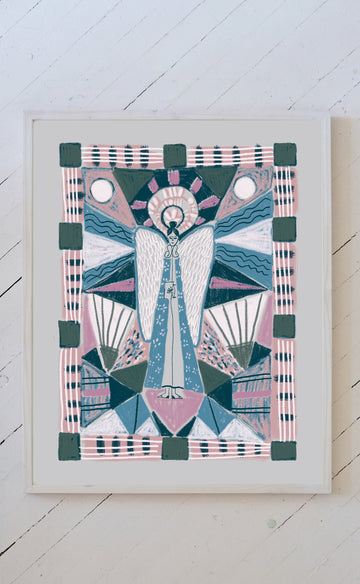 "Hope" - Angel Silkscreen Print