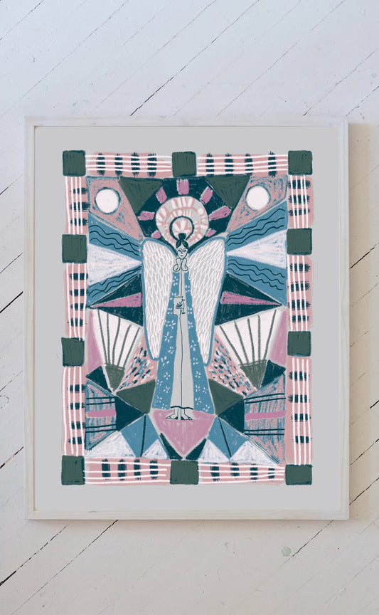 "Hope" - Angel Silkscreen Print
