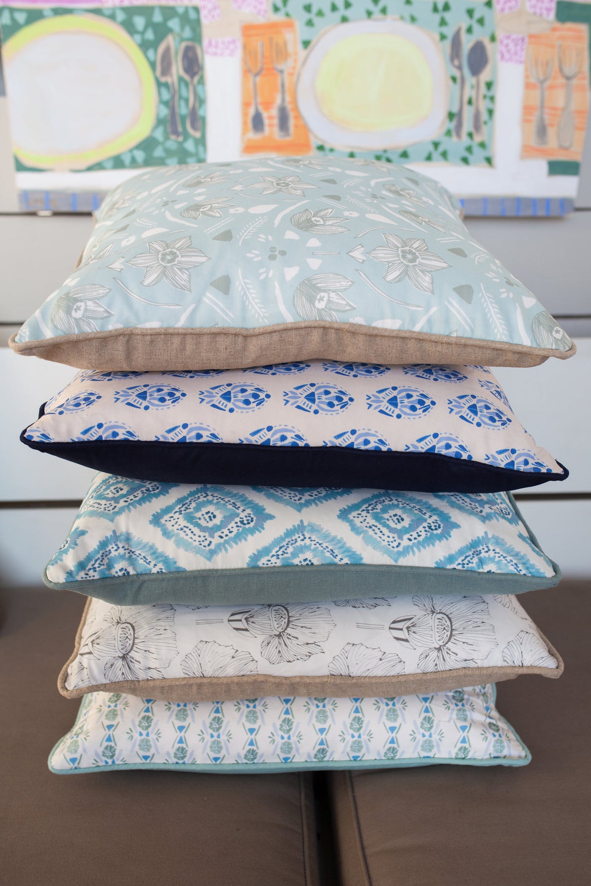 Sky Trellis Pillow