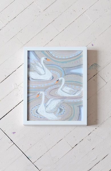 "S" is for Swan - Print