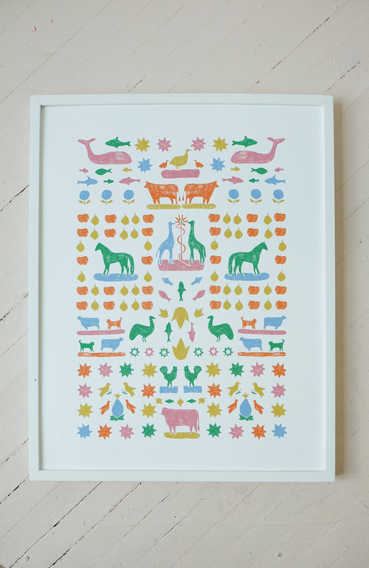 Two by Two - Silkscreen Print