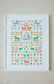 Two by Two - Silkscreen Print
