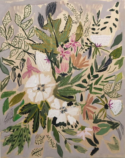 FLOWERS FOR JILLIAN - 24X30