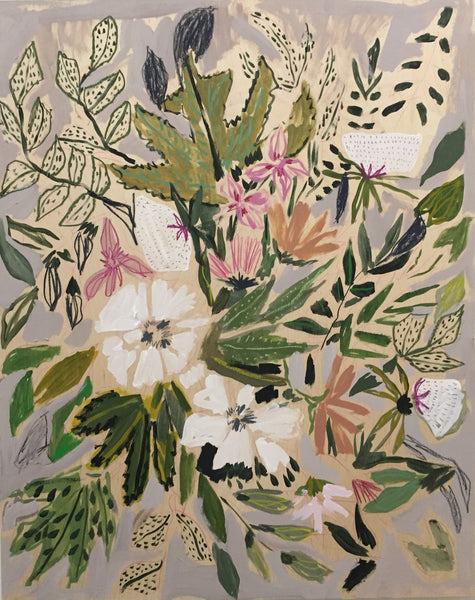 FLOWERS FOR JILLIAN - 24X30