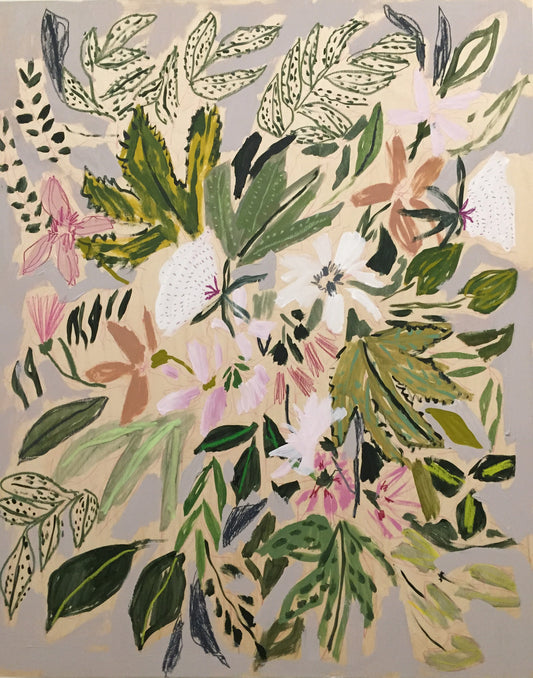 FLOWERS FOR LILLIAN - 24X30