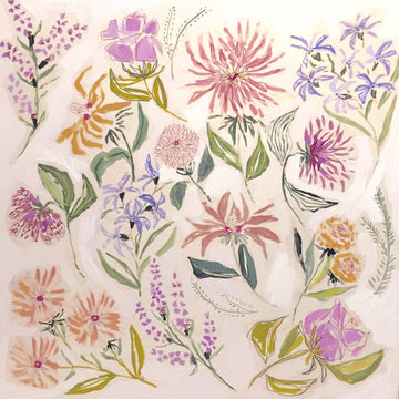 FLOWERS FOR ANNIE - 30X30