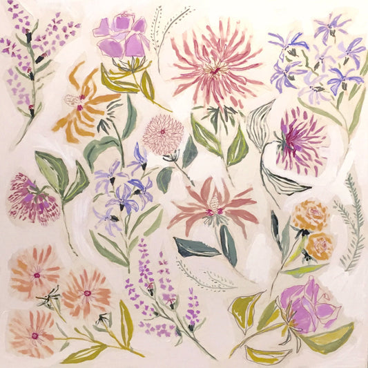 FLOWERS FOR ANNIE - 30X30