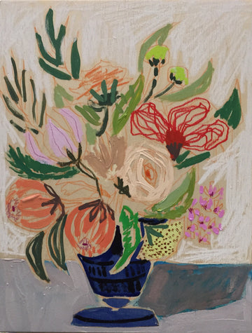 FLOWERS FOR MARY - 11x14