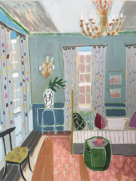 Guest Room Study No. 1 - 20"x 24"