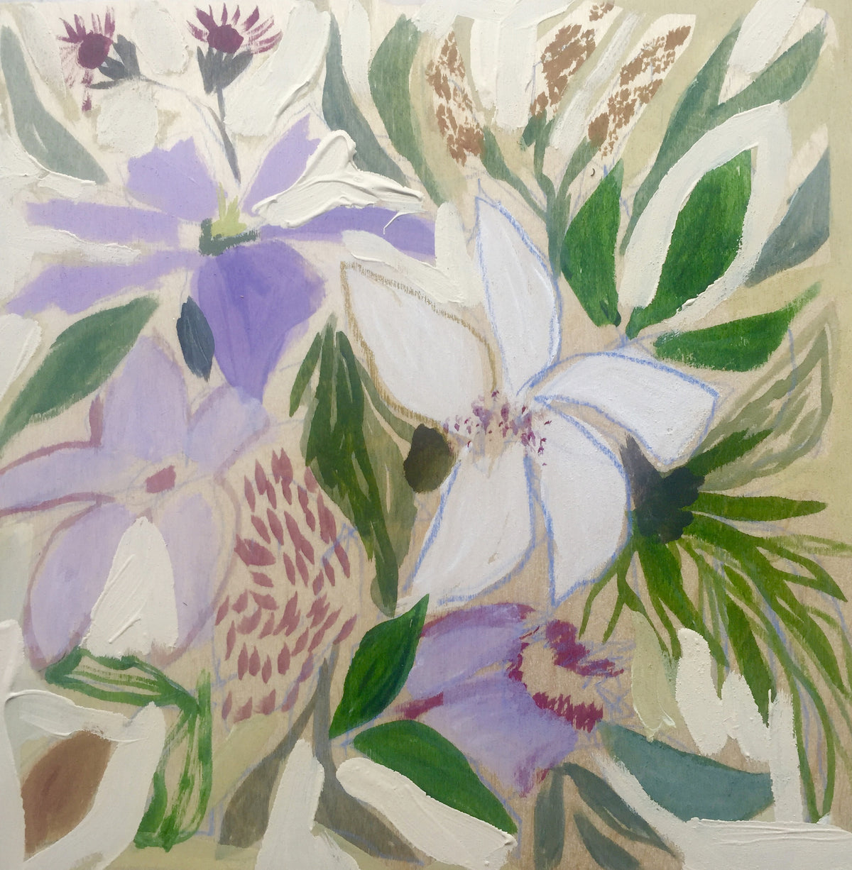Flowers for Ivy - 10X10