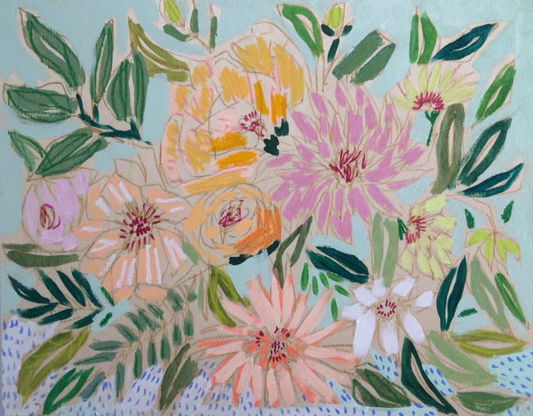 FLOWERS FOR DELANEY - 16X20