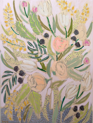 FLOWERS FOR LILA - 36X48